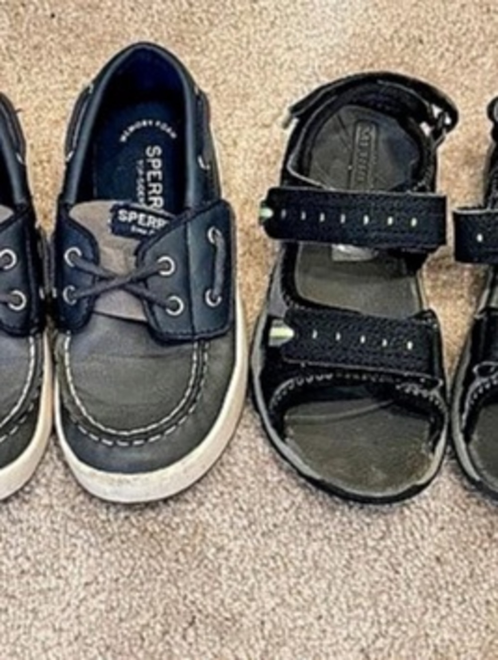 Boys Bundle Lot of Shoes VANS Nike Sperry Merrell Size Little Kid Size 11